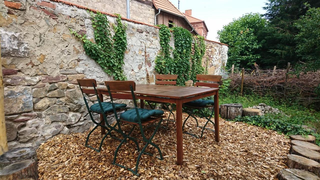Huette Mit Herz Im Harz Apartment Meisdorf Екстериор снимка