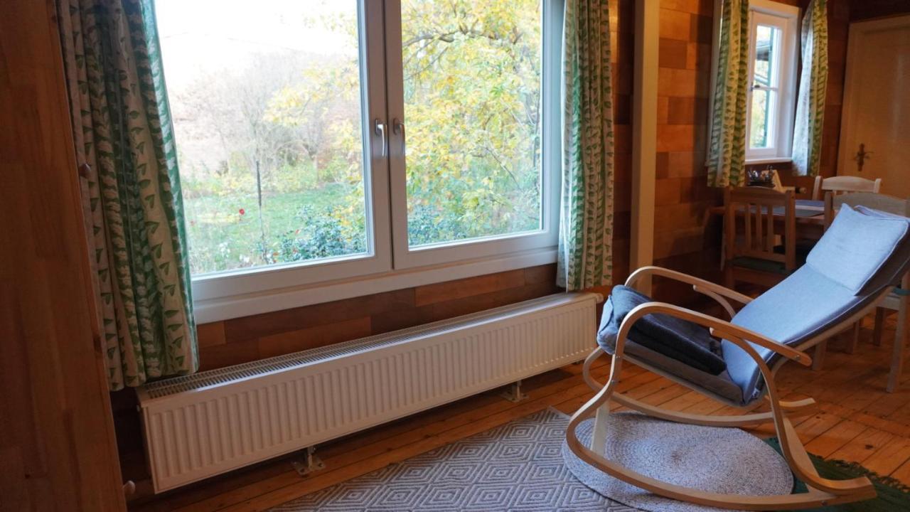 Huette Mit Herz Im Harz Apartment Meisdorf Екстериор снимка